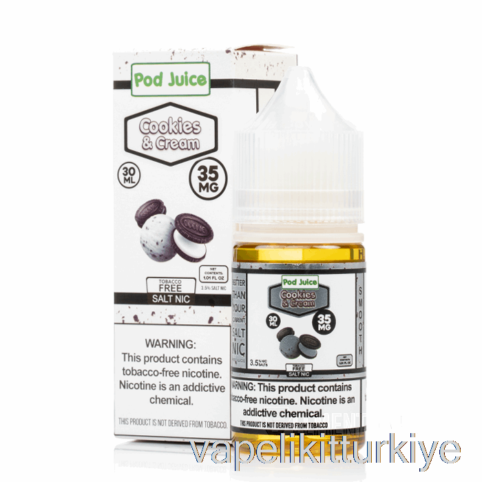 Vape Pen Vape Mate Kurabiyeleri Ve Krema - Kapsül Suyu - 30ml 55mg